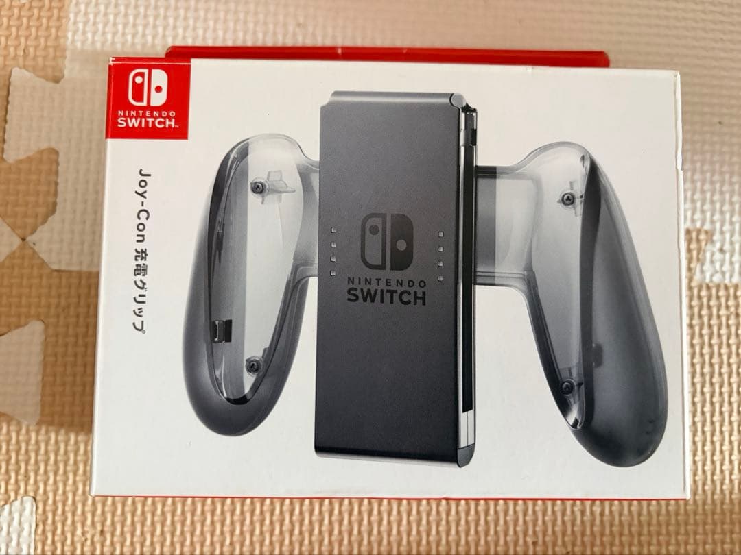 【美品】Switch本体グレー 付属品完備　バッテリー強化版