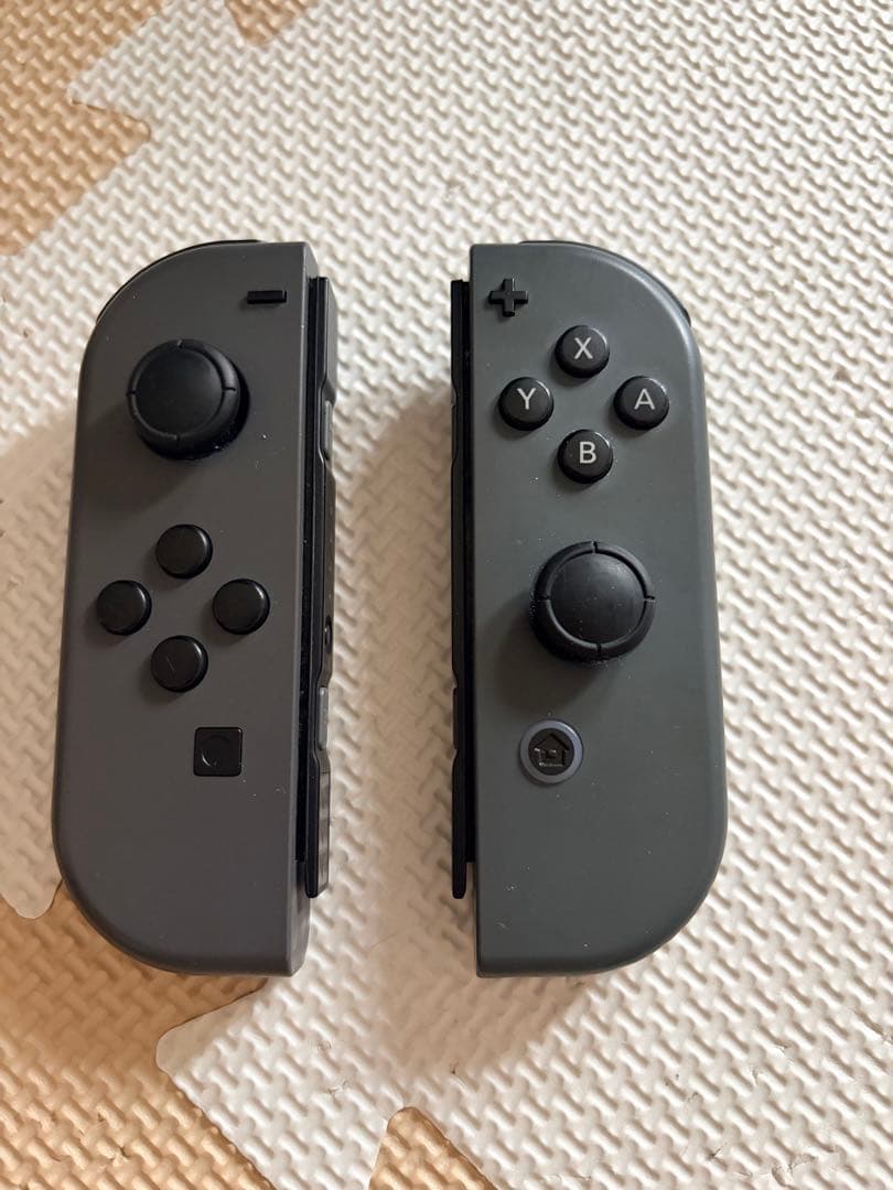 【美品】Switch本体グレー 付属品完備　バッテリー強化版