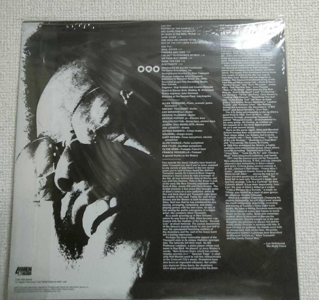 新品!レア!Allen Toussaint『 Life, Love…』 レコード