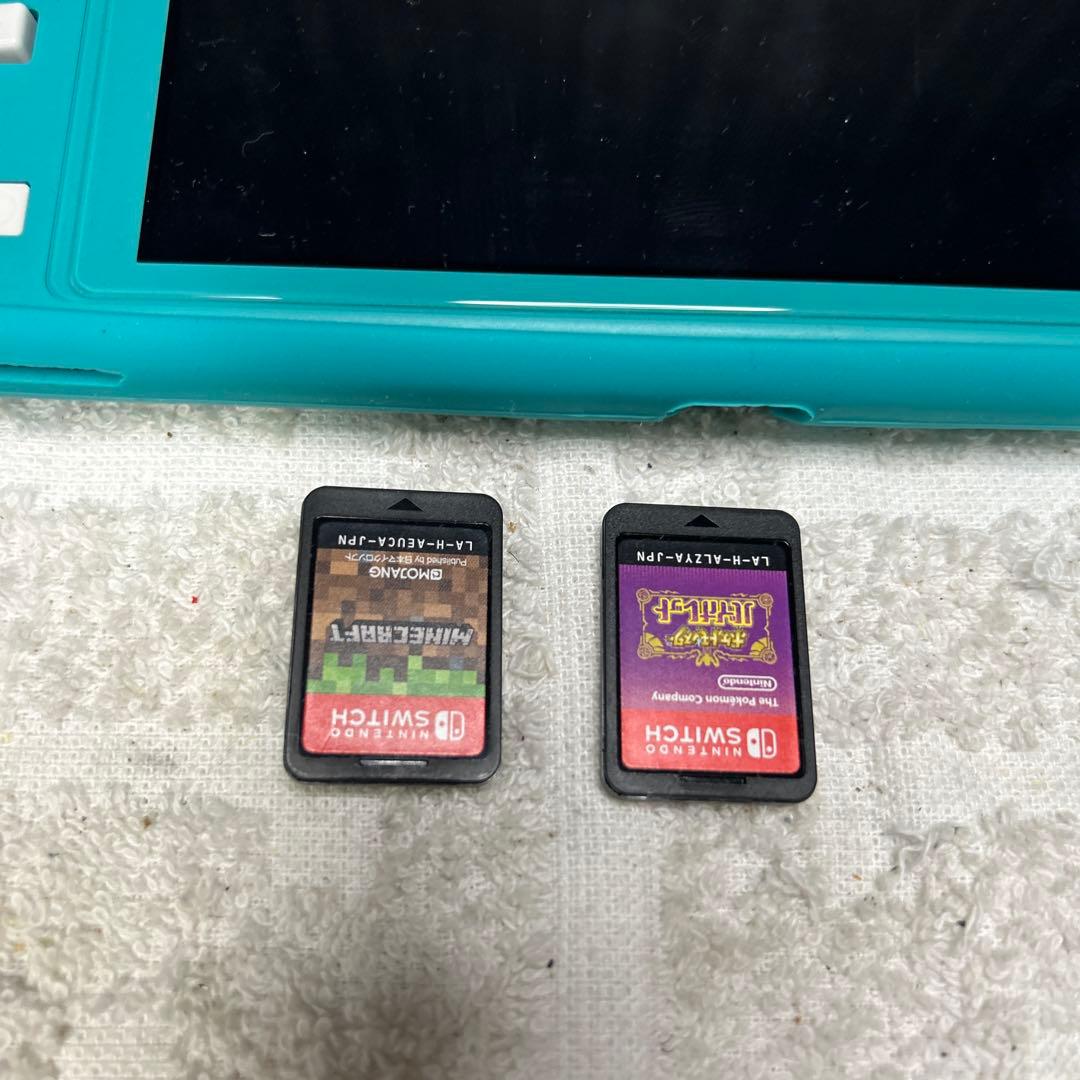 合馬　Switch LIte 2台　ソフト2個　ケース付き