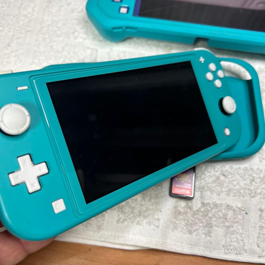 合馬　Switch LIte 2台　ソフト2個　ケース付き
