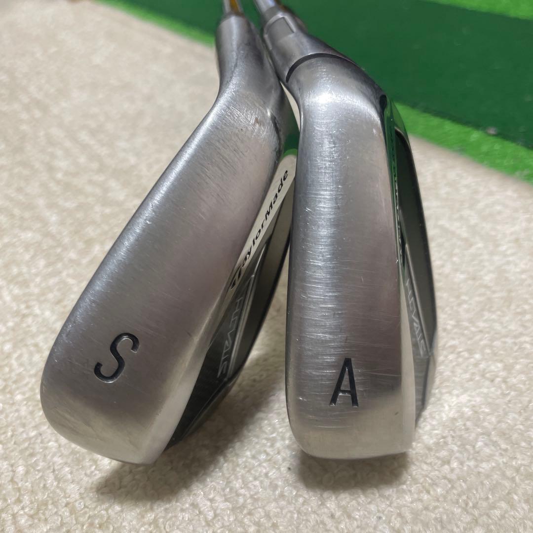 テーラーメイド　ステルスアイアン　AW+SW 2本セット
