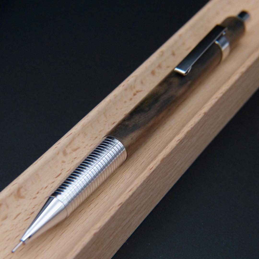 クラフトエー　シャープペンシル　黒柿　MP201　0.5mm