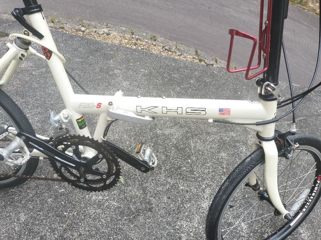khs f20-s　折り畳み自転車　ミニベロ