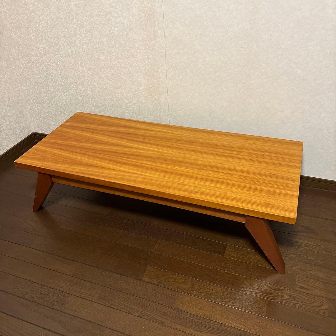 【良品】unico コモド ローテーブル チェリー材