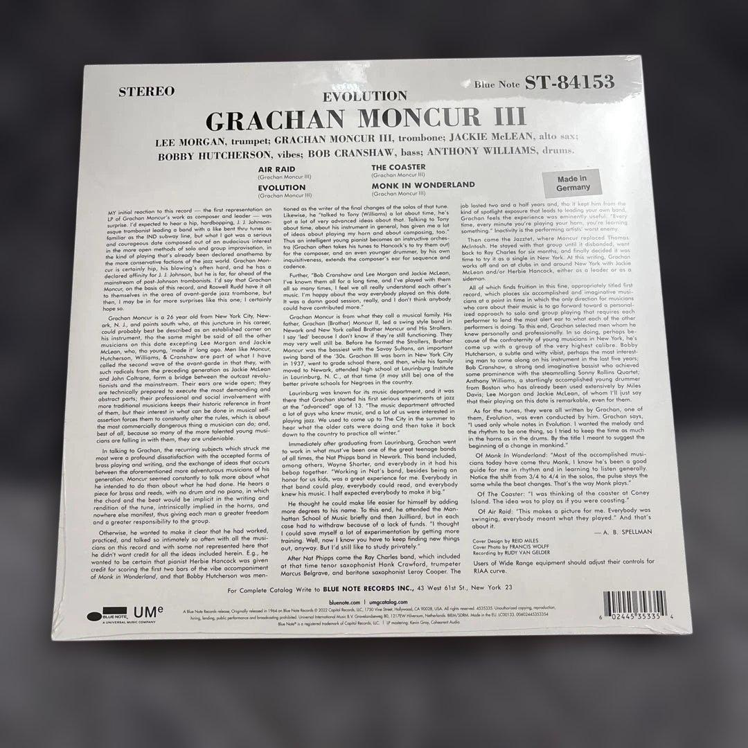 【未開封/送料込み】Grachan Moncur III LP