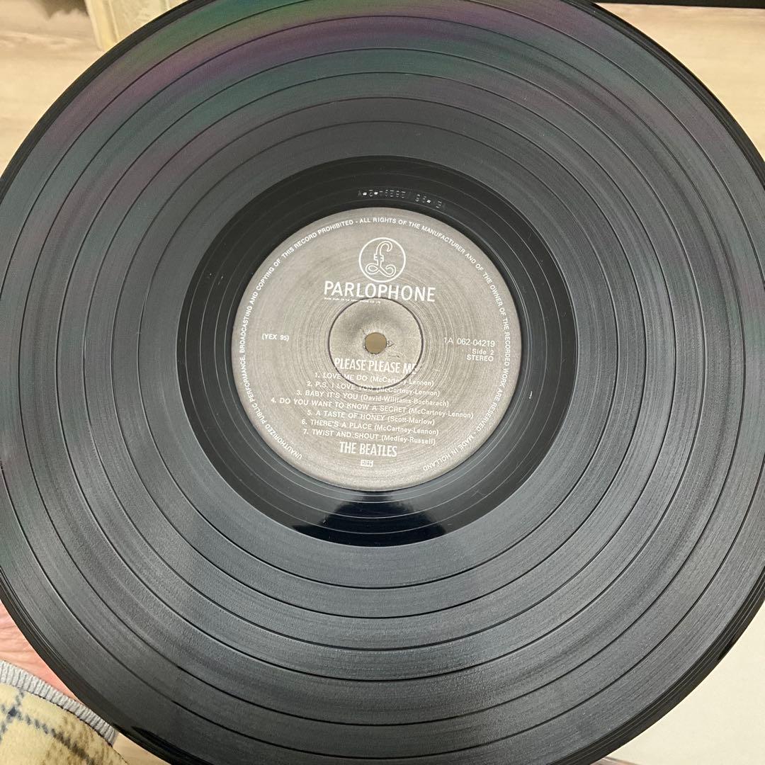 ビートルズ PLEASE PLEASE ME オランダ盤レコード