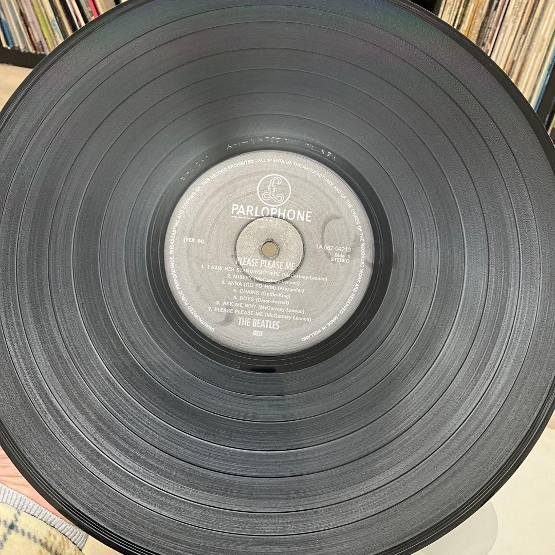 ビートルズ PLEASE PLEASE ME オランダ盤レコード