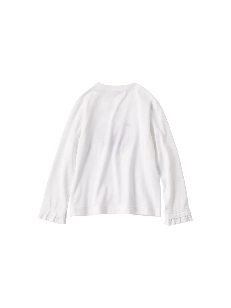 familiar ハート柄 長袖Tシャツ