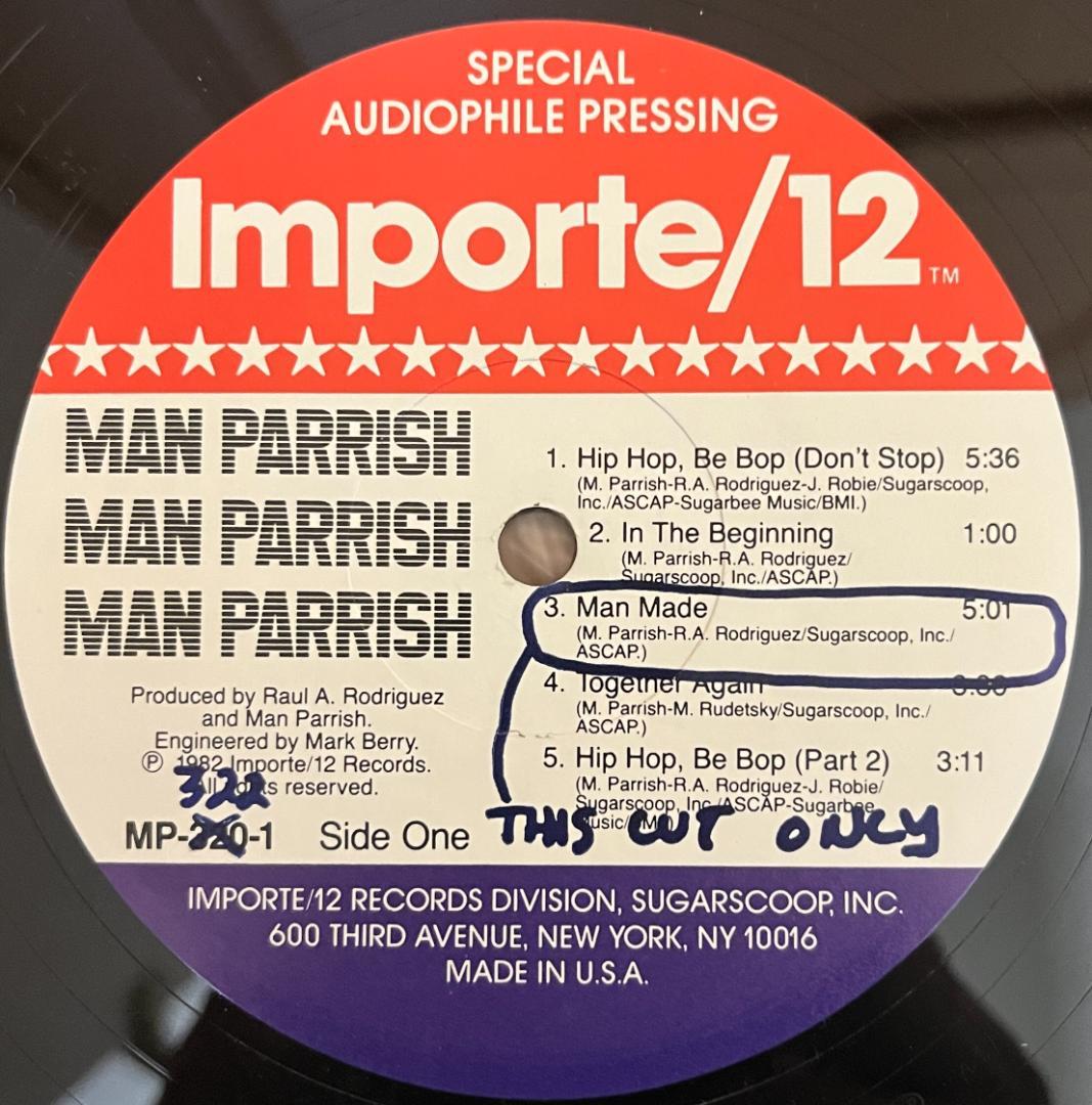 12\" Man Parrish – Man Made