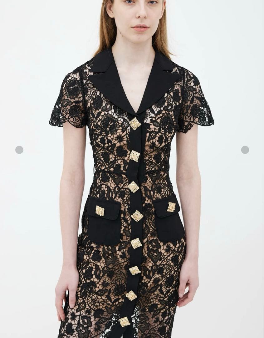 SELF PORTRAIT MAGNOLIA LACE DRESS ワンピース