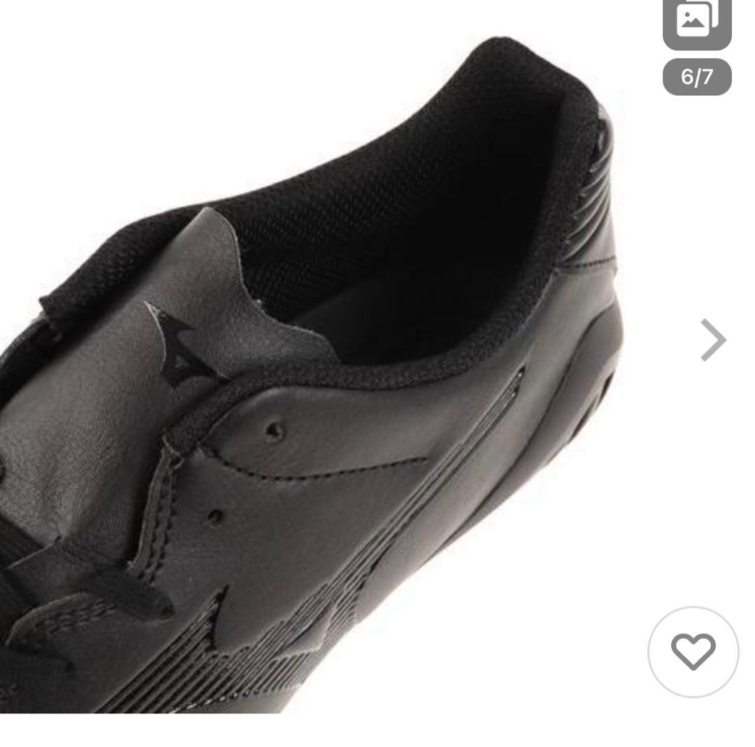 Mizuno サッカーシューズ ブラック　幅広　スパイク