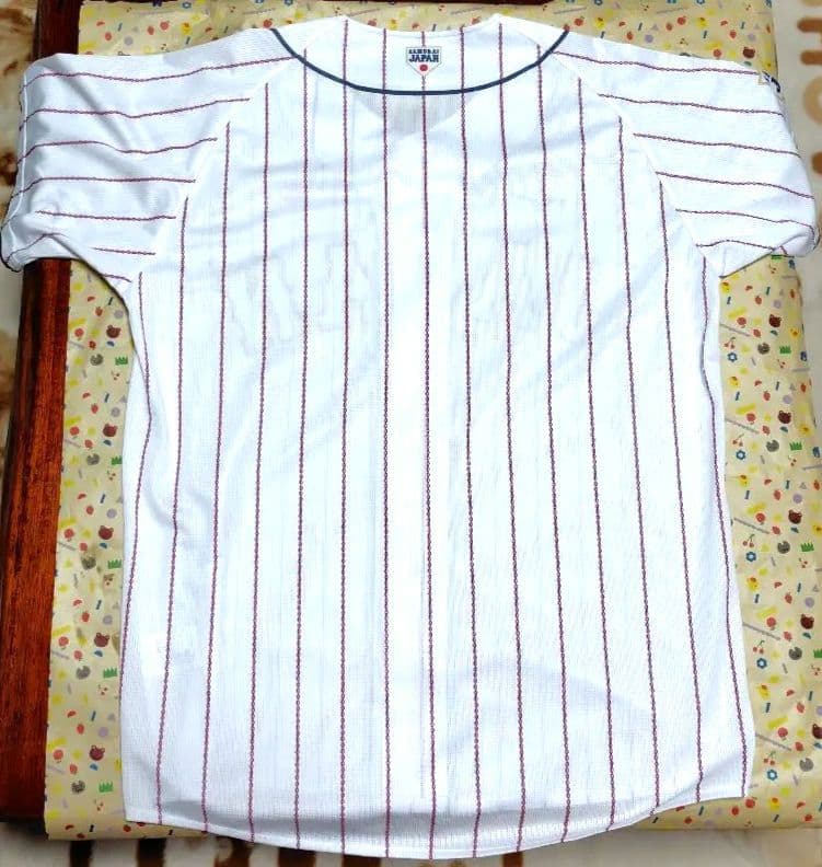 WBC 侍ジャパン 日本代表 ホーム レプリカユニフォーム 白Lサイズ中古品