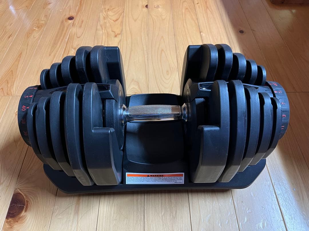 可変式ダンベル 5〜40kg 17段階 1set ②