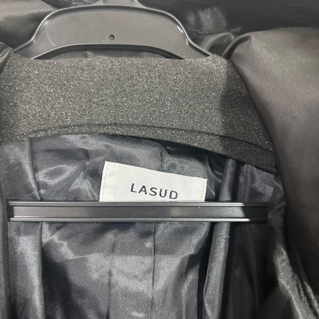 LASUD　ボアコート　BK　9号　未使用品　定価34000円