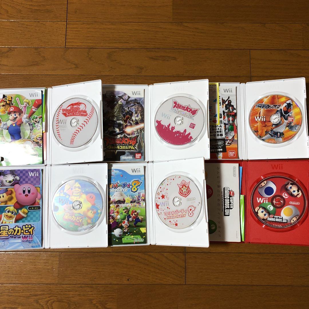 ニンテンドー　Wiiとソフト6本