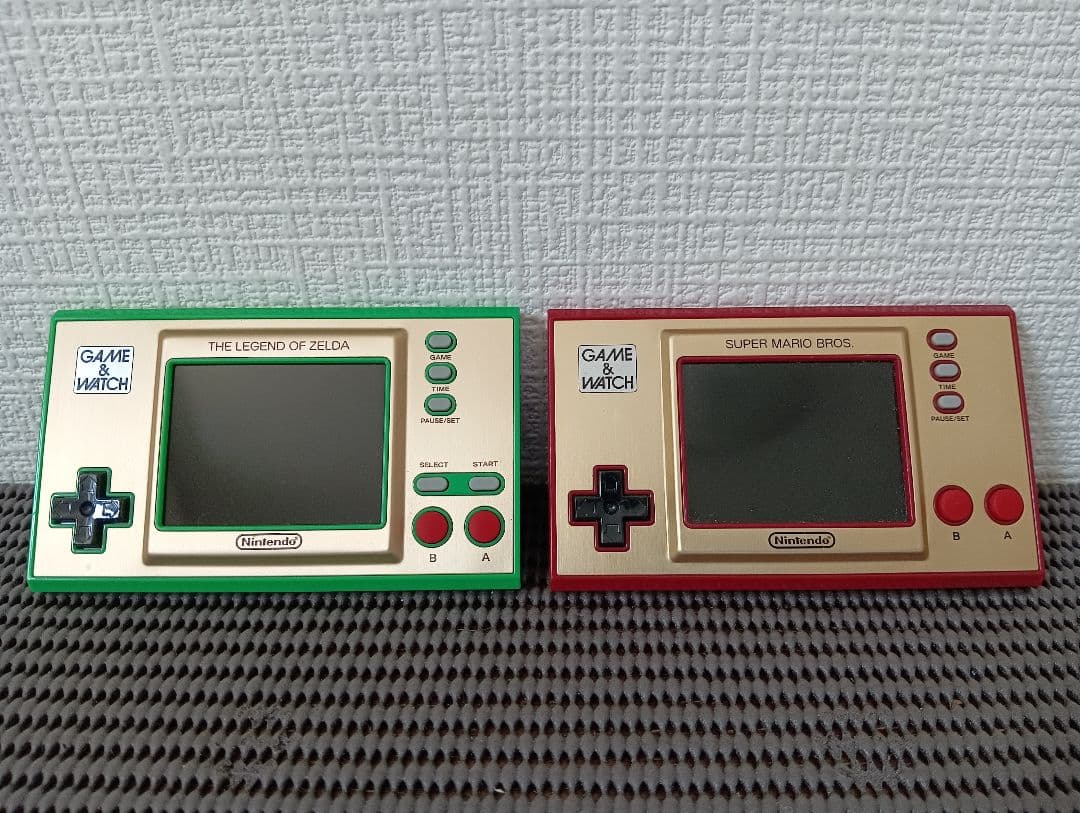 ゲーム＆ウォッチ　ゼルダの伝説　マリオブラザーズ　セット