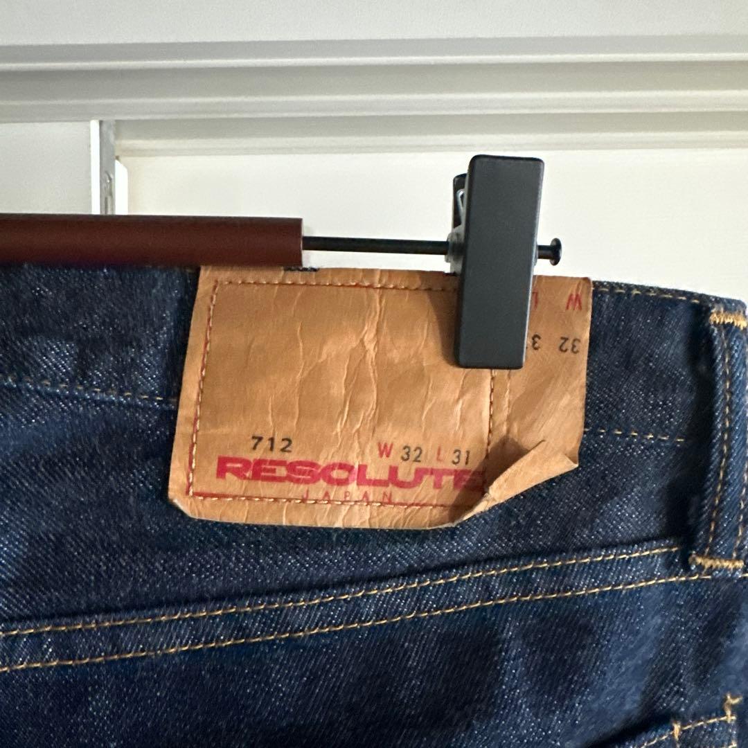 パンツ RESOLUTE 712 \"Made in Japan\" denim
