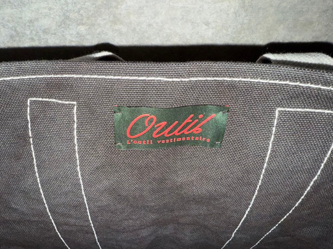 OUTIL SAC COLMAR Black Indigo トートバッグ
