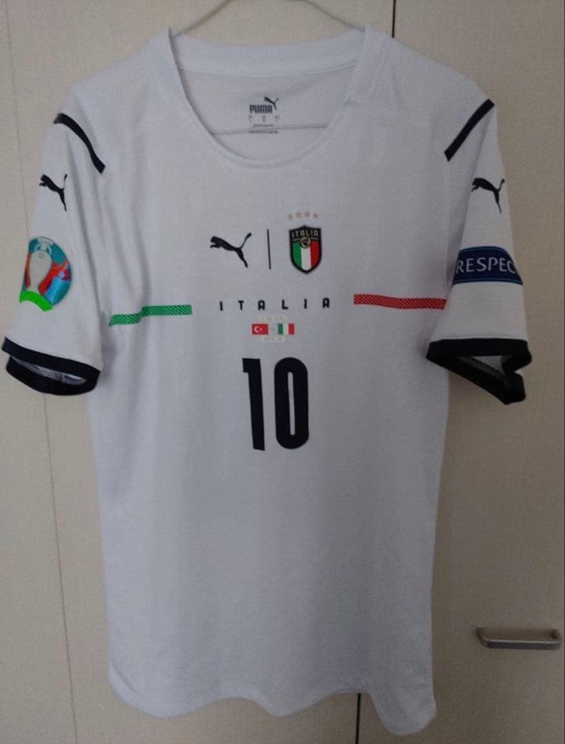 EURO2020 サッカー　イタリア代表　インシーニェ　ユニフォーム