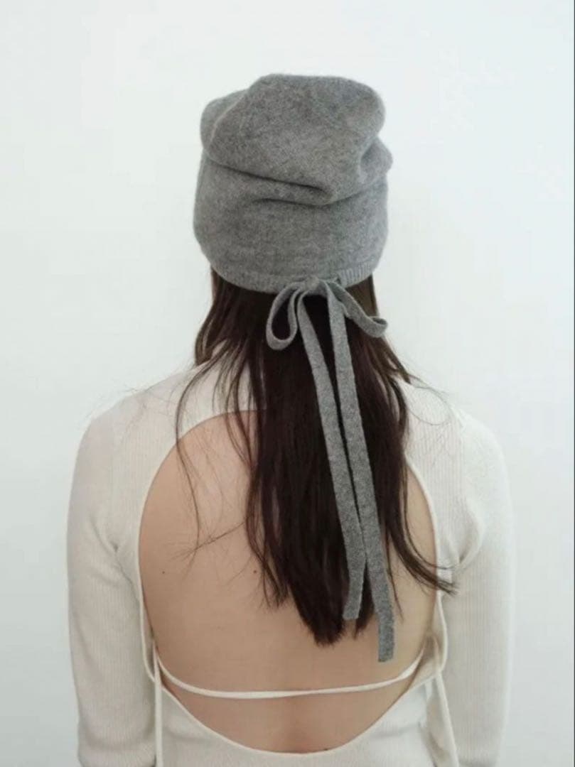 帽子 Backtail Knit Beanie rosary moon