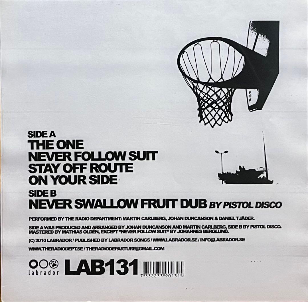 洋楽 The Radio Dept. Never Follow Suit 12inch