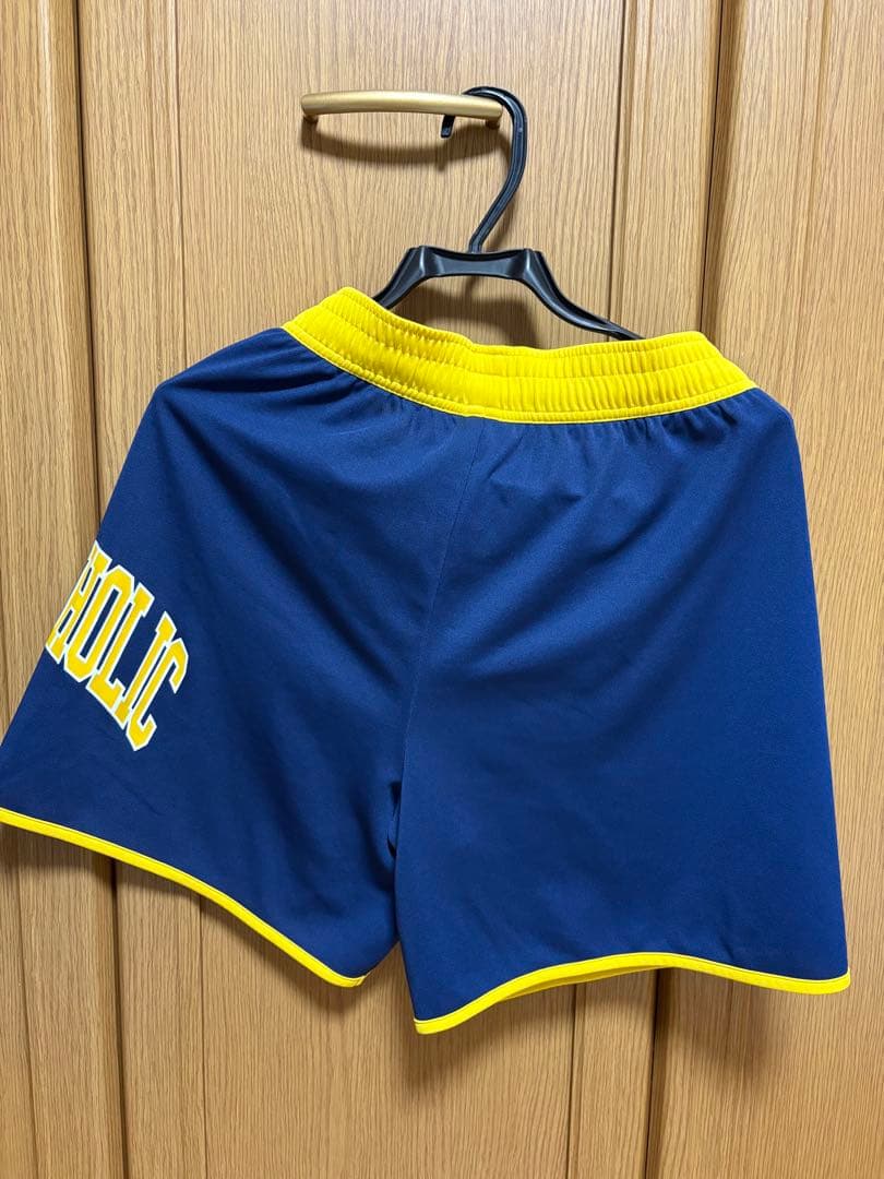 ボーラホリックballaholic ネイビー イエロー ショートパンツ S