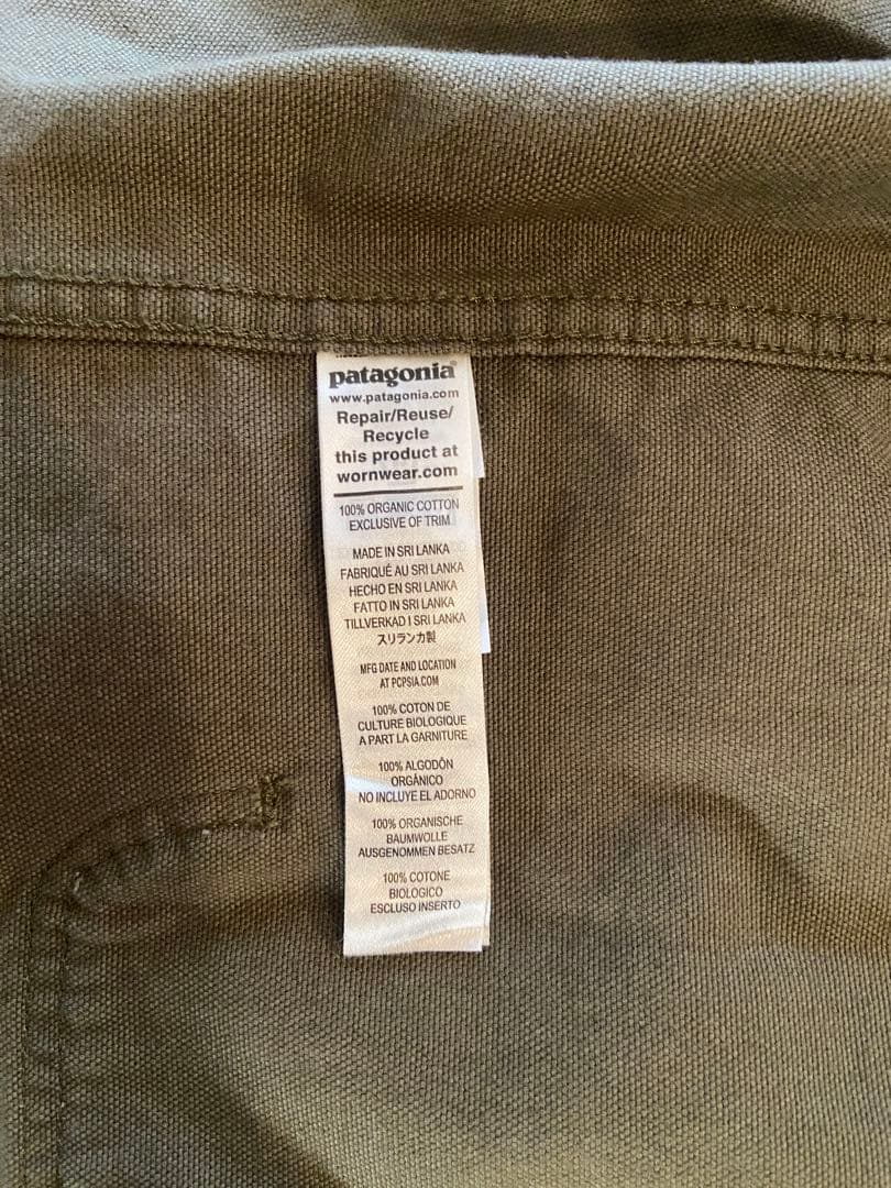 patagonia ポイント・レイズ・キャンバス・ジャケット
