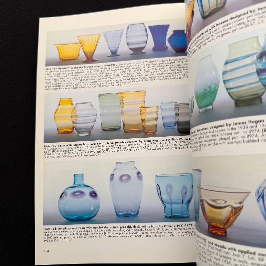 ホワイトフライアーズ・グラス 写真集「Whitefriars Glass」