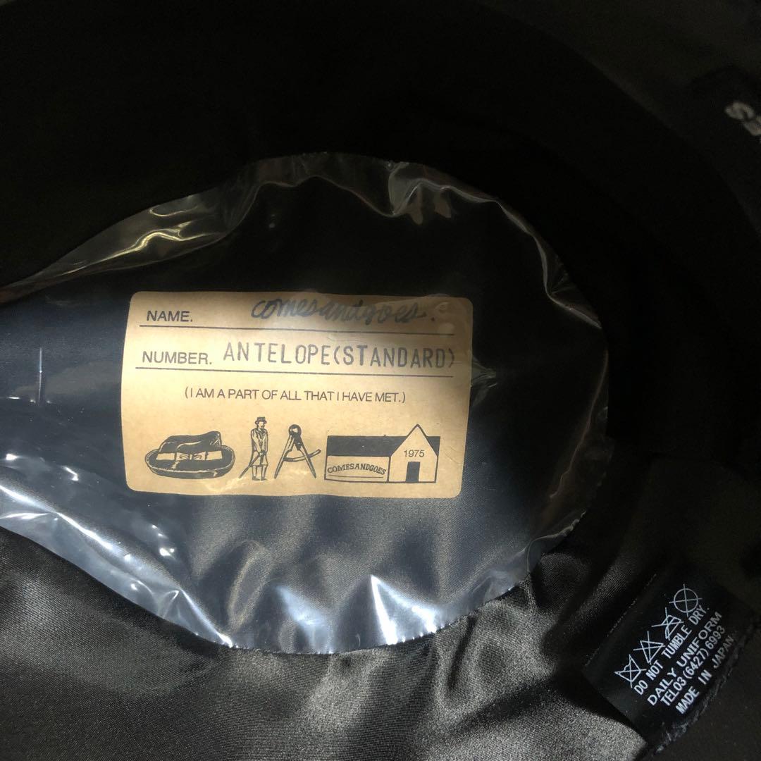【美品】ラビット100% 日本製 ハット COMSANDGOES