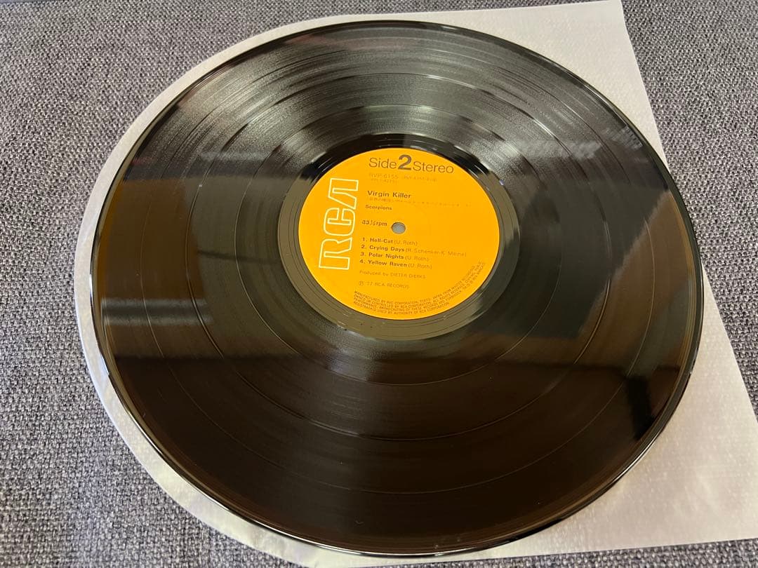 洋楽 Scorpions Virgin Killer RVP-6155 Orig LP