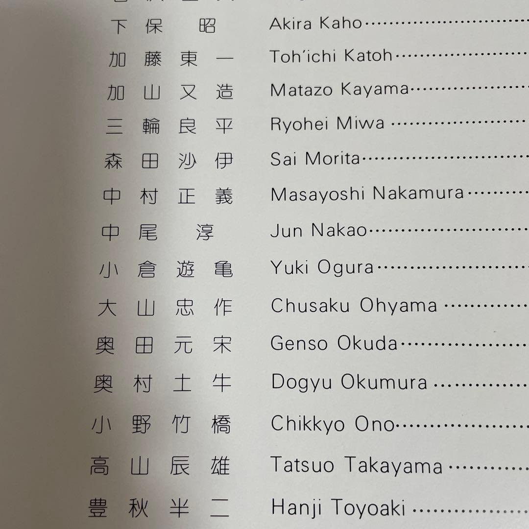 現代日本美術展 [青木大乗〜牛島憲之まで60名] アサヒ画廊
