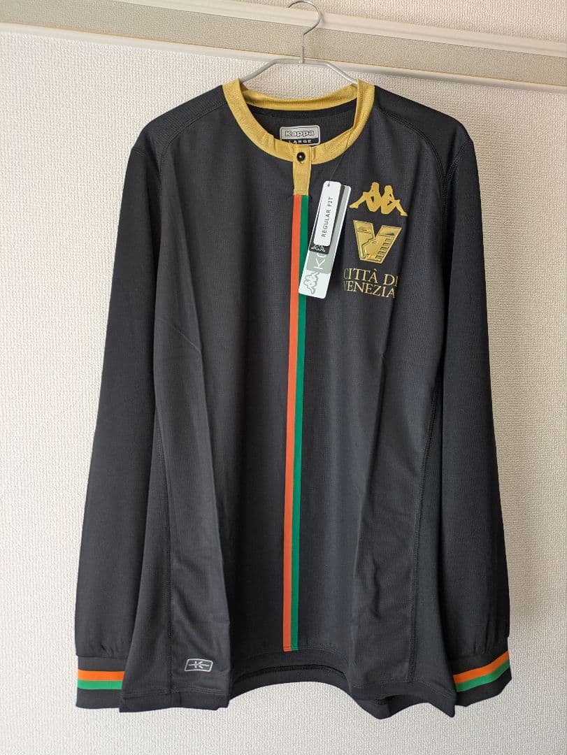 【ヴェネツィアFC】Lサイズ Kappa VeneziaFC 23/24長袖ユニ