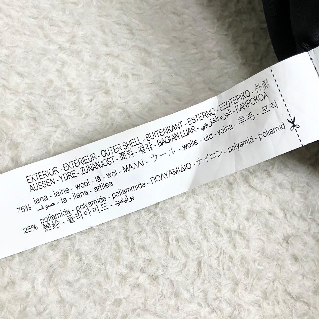 ZARA ザラ　MANTECO ポンチョ　ケープコート　Mサイズ　ブラック