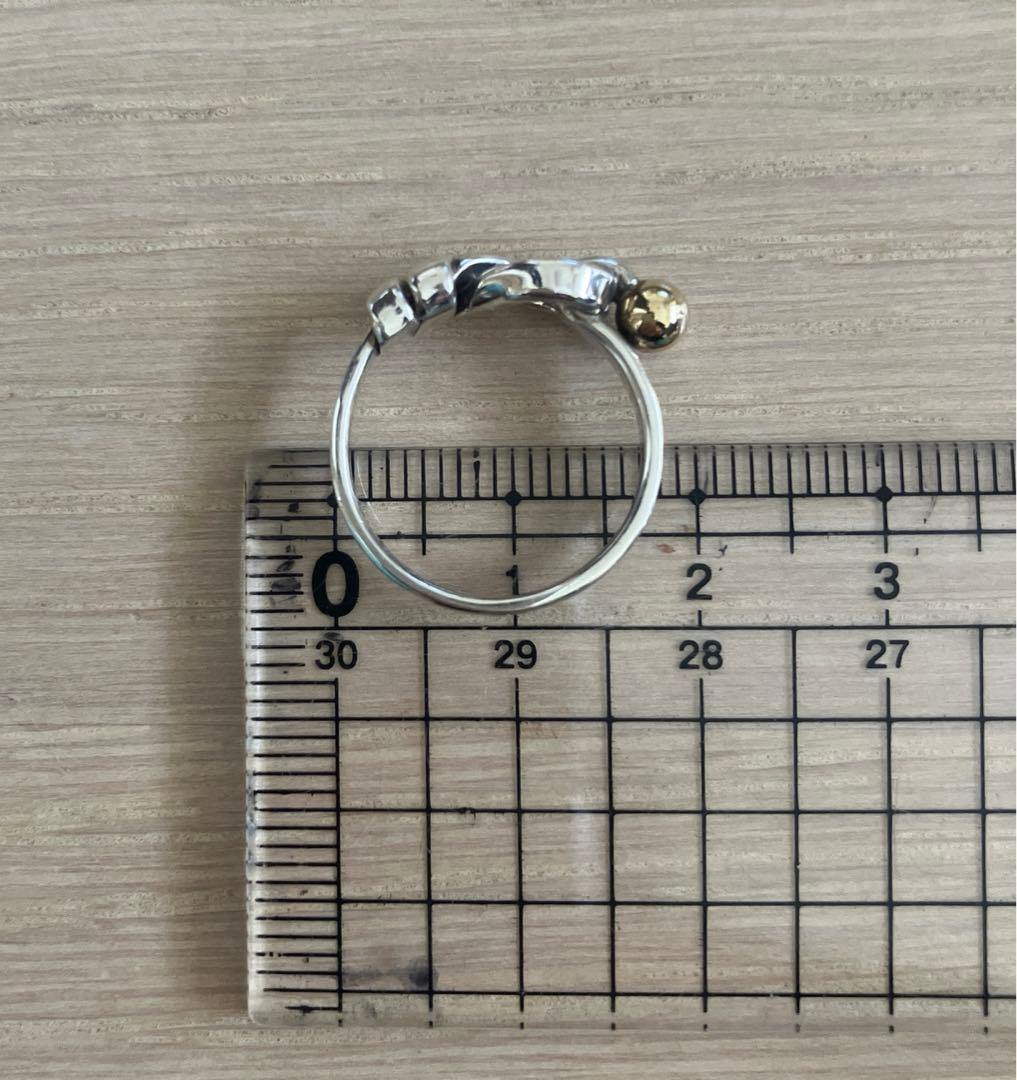 Tiffany ラブノットリング8号