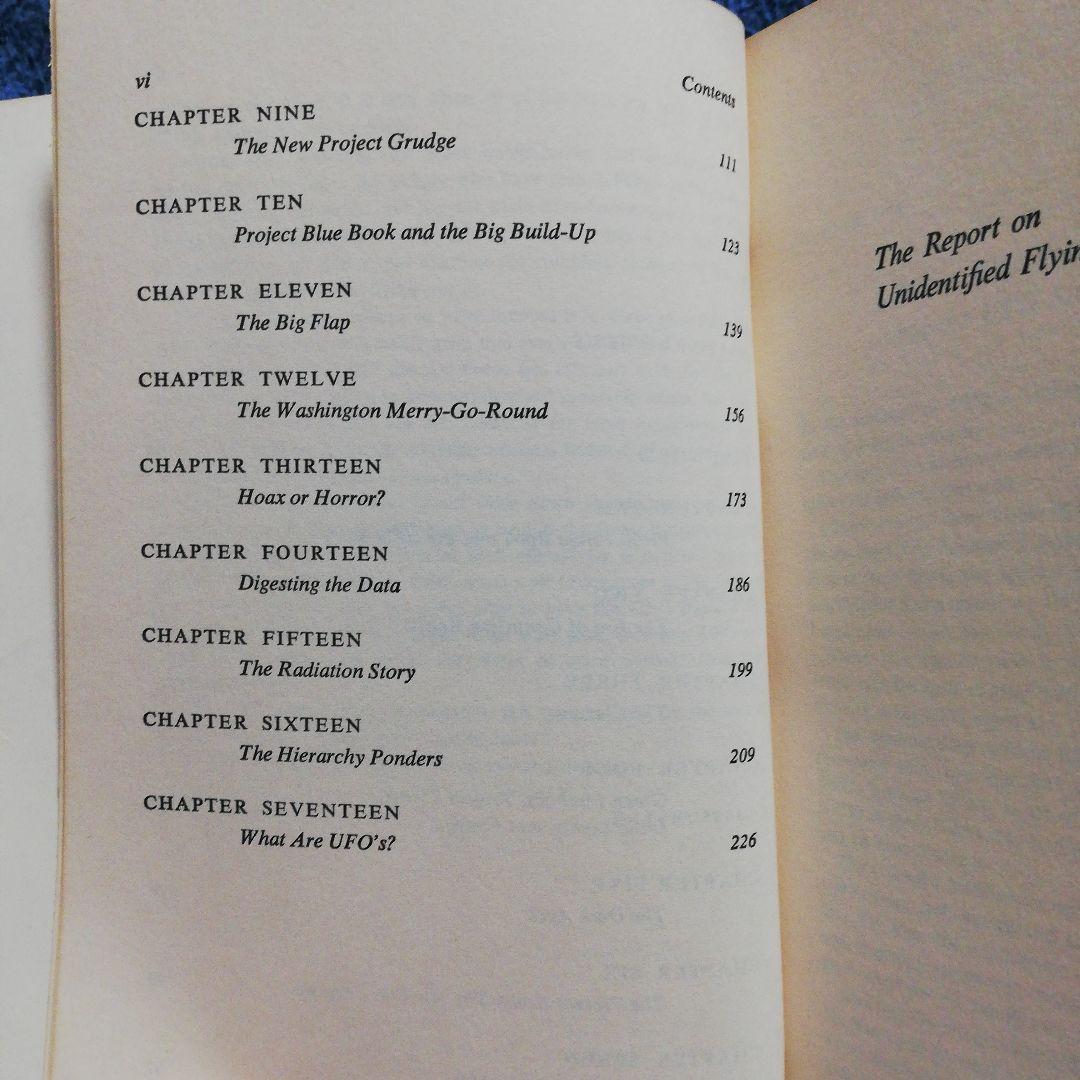 洋書 Report on Unidentified Flying Objects