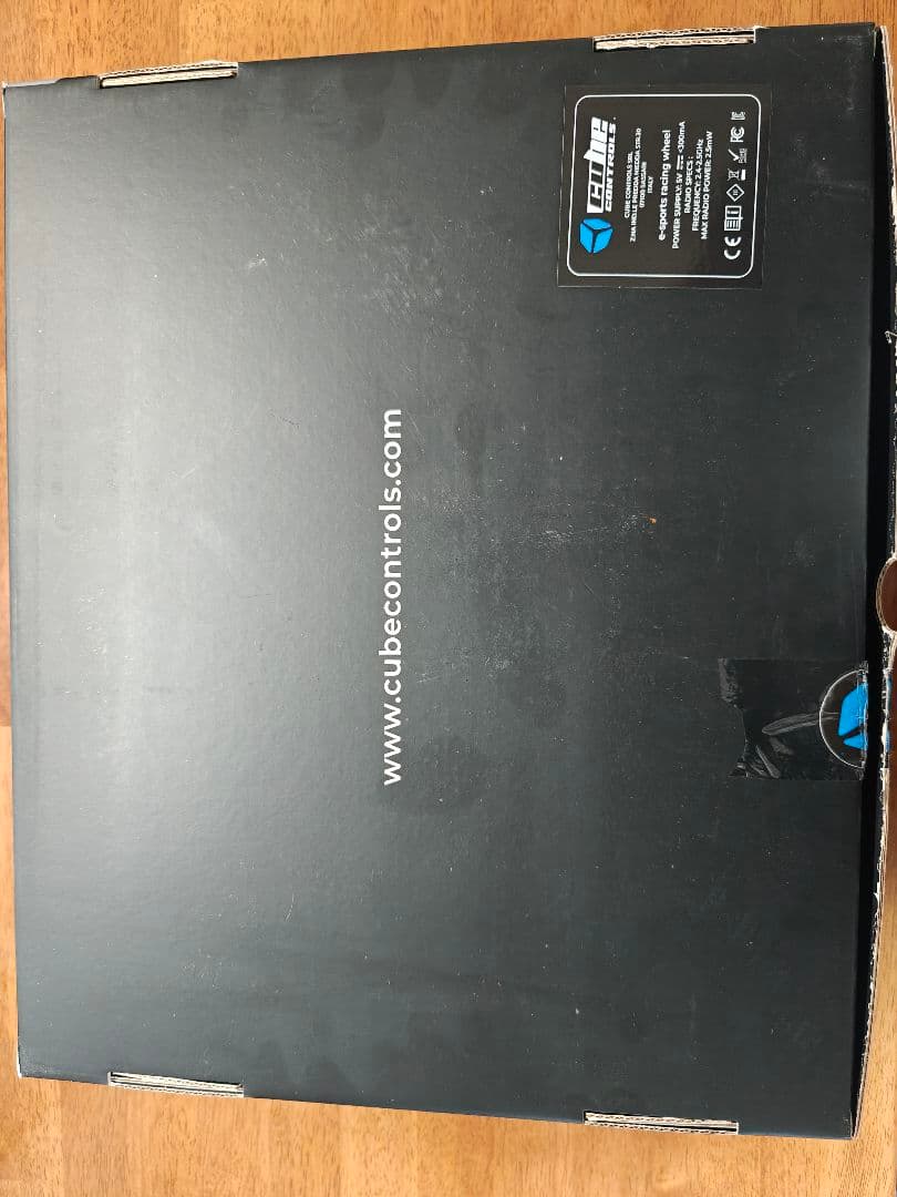 開封のみ Cube Controls F-PRO Blue フォーミュラホイール