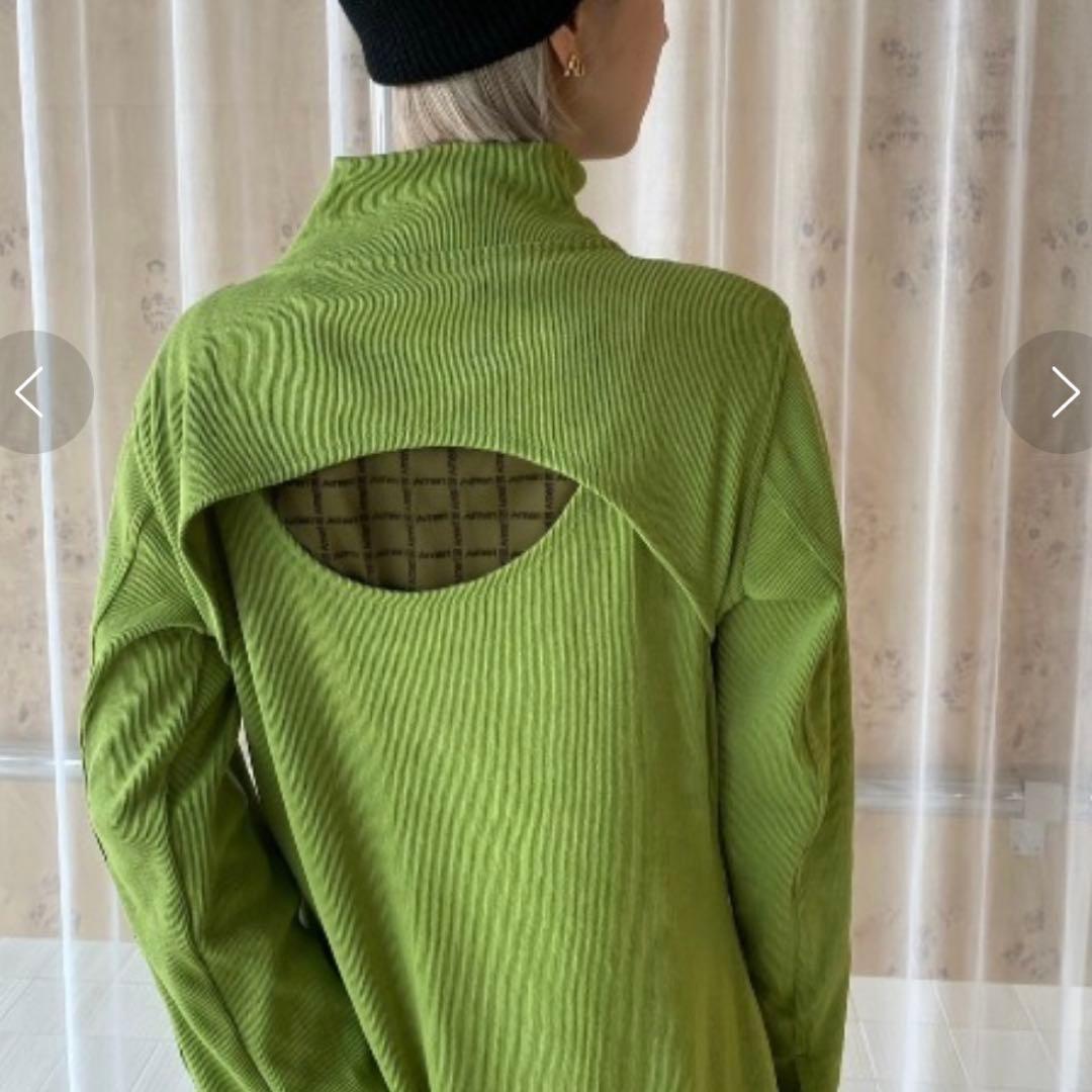 2024 アメリヴィンテージ LAYERED LIKE SWEAT DRESS