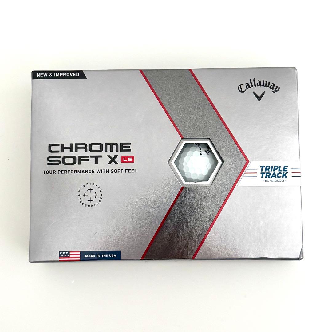 キャロウェイCHROME SOFT Ｘ LS トリプルトラック　ゴルフボール