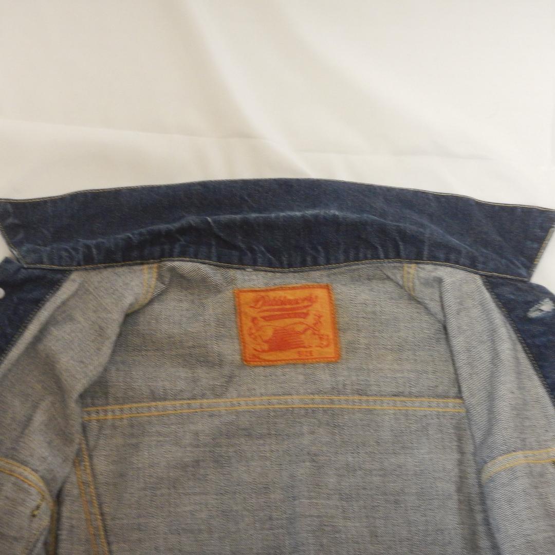【美品】WAREHOUSE ダブルワークス 3rd デニムジャケット　36