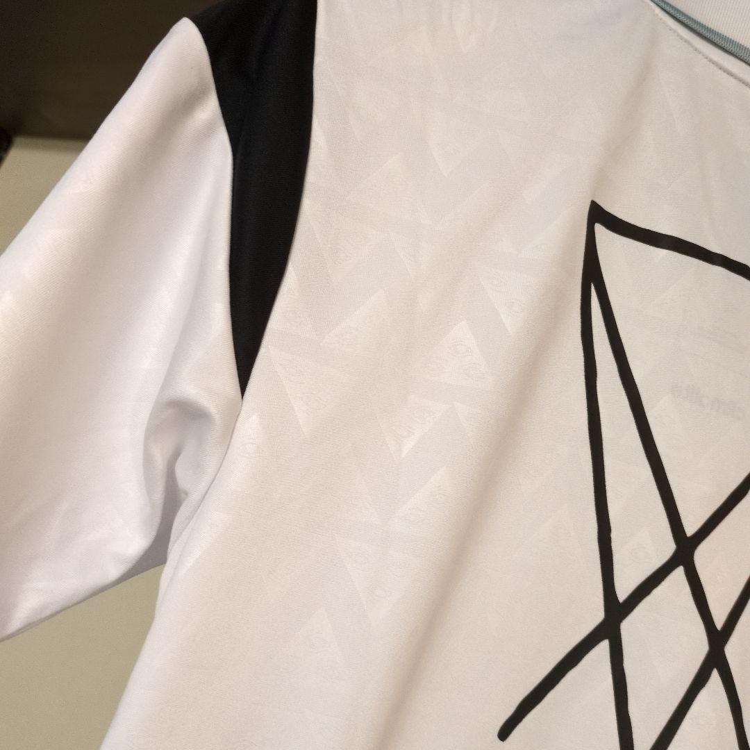 美品　adidas x welcome skateboards ゲームシャツ