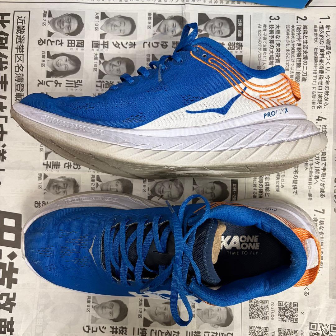 【中古品】　HOKAONE ONE CARBON Ｘ　26.0㎝