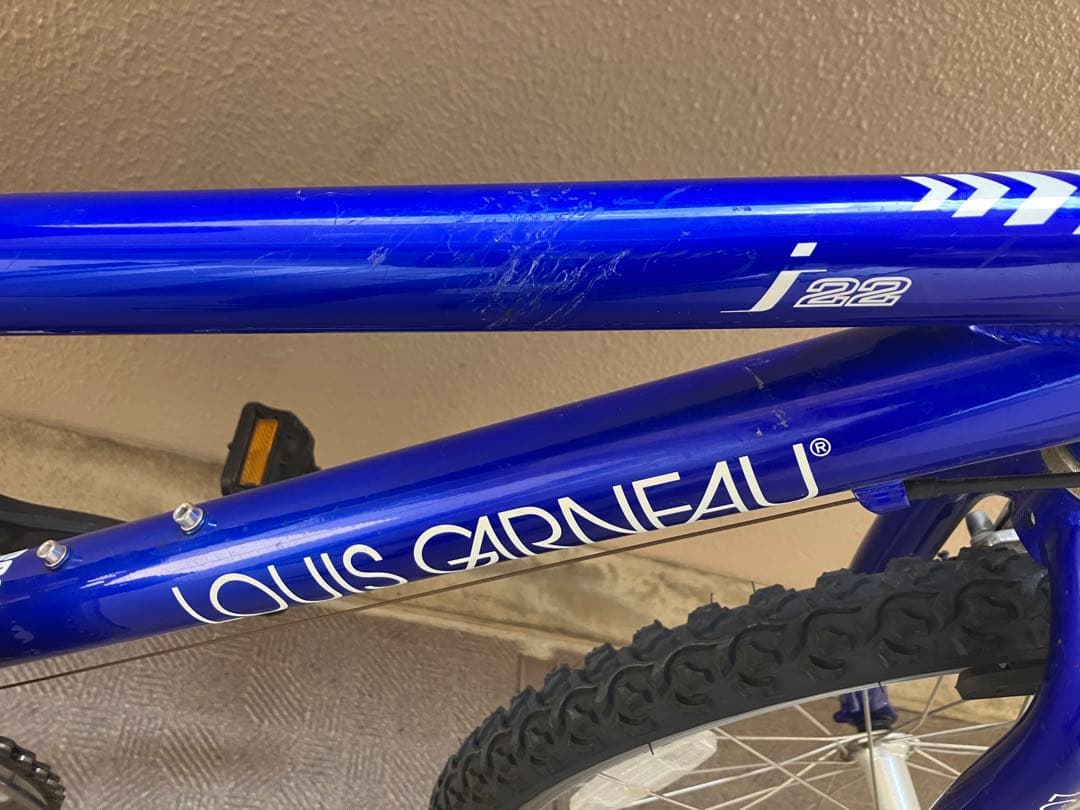 LOUIS GARNEAU 子供用マウンテンバイク 青22インチ京都市