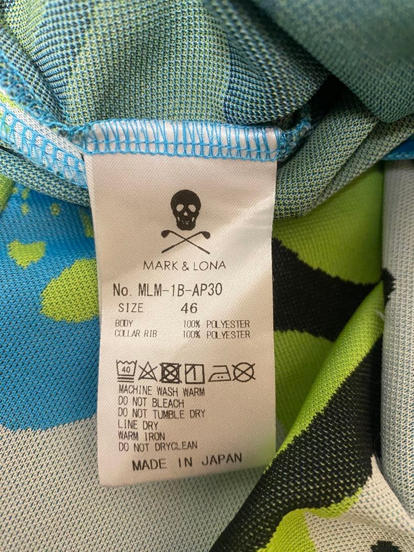 美品⭐︎MARK & LONA カモフラージュ ポロシャツ 46