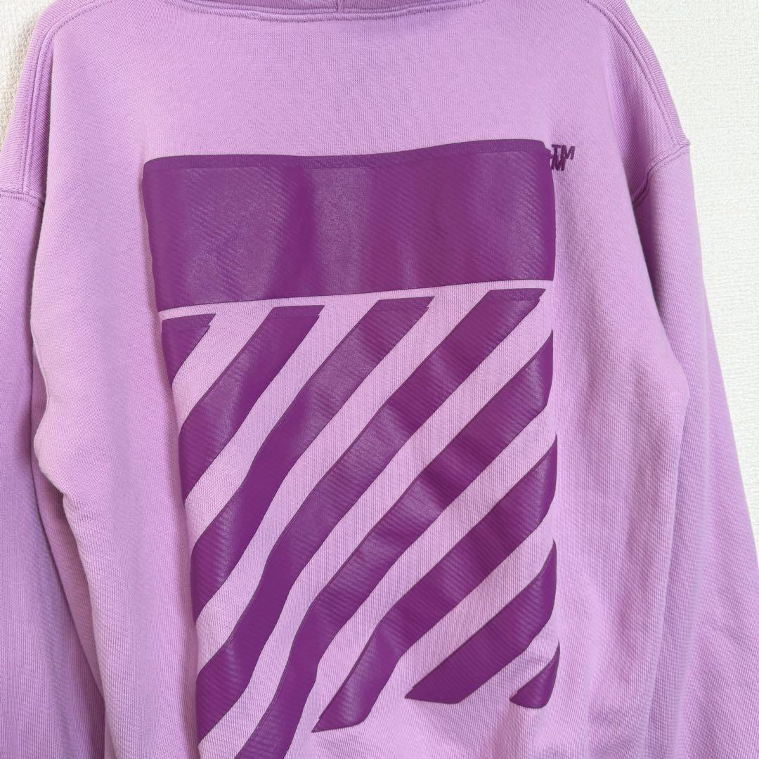 off-white オフホワイト パーカー ライラック