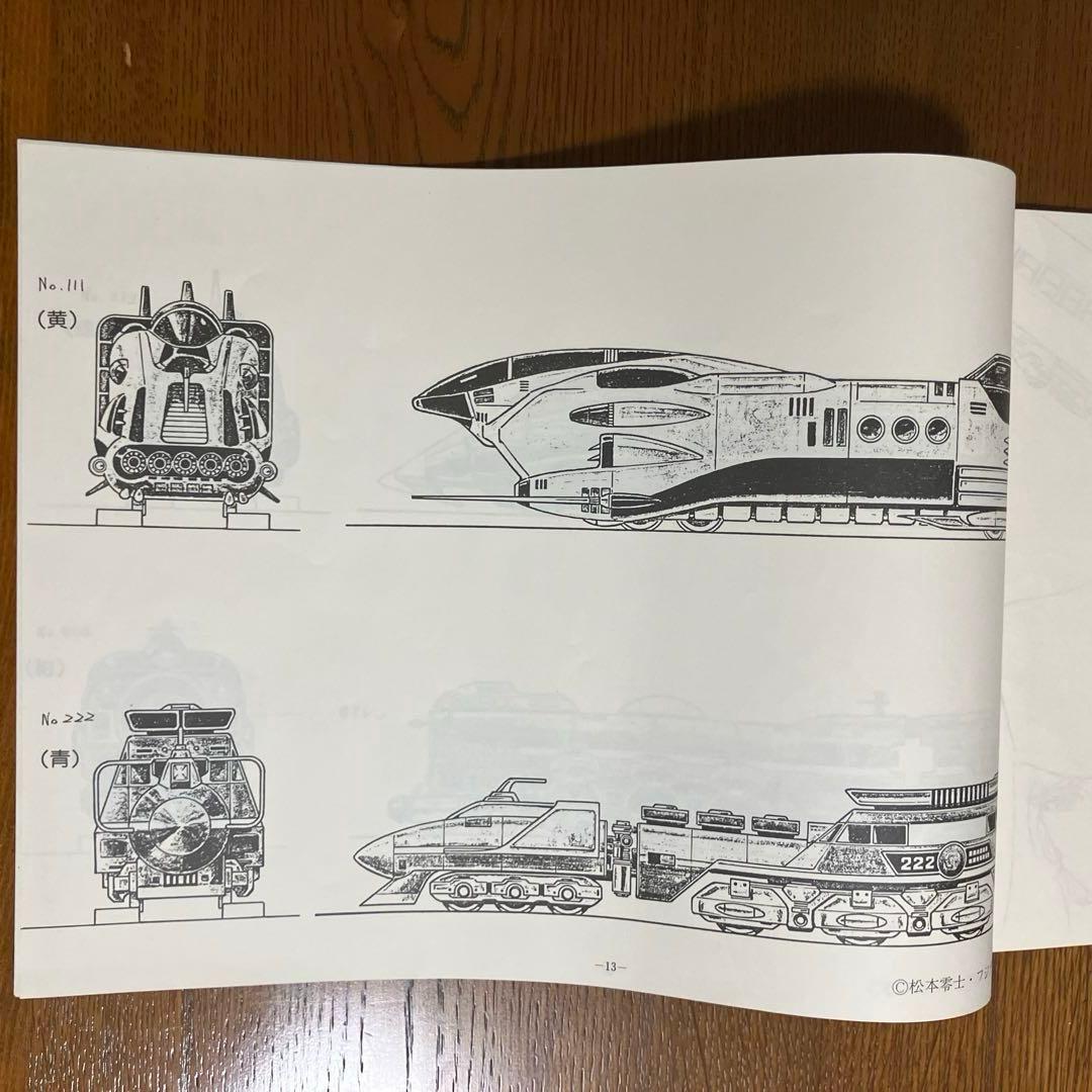 作品資料集　銀河鉄道999　松本零士　フジテレビ　東映動画　当時物