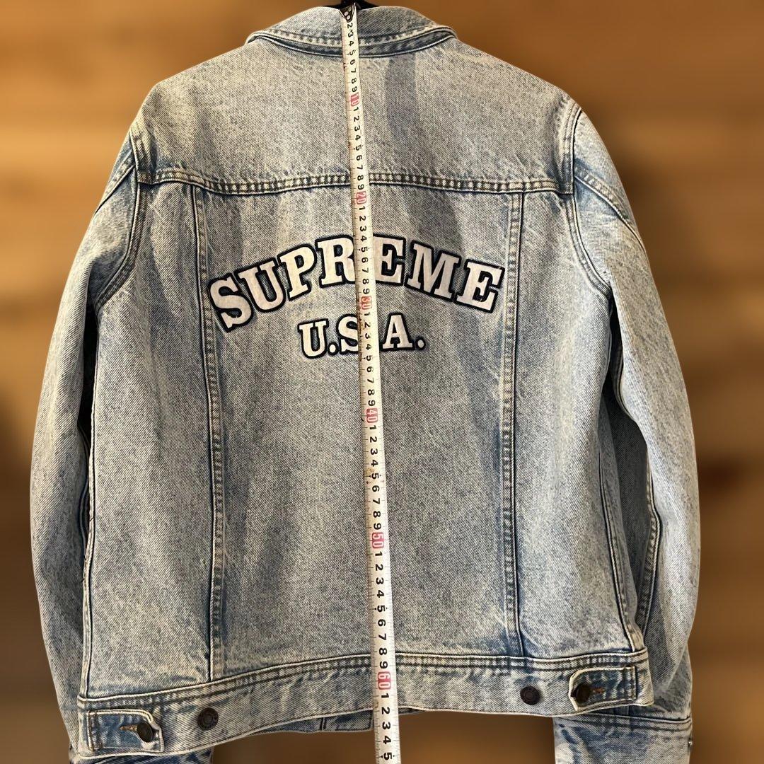 Supreme デニムジャケット Sサイズ　シュプリーム トラッカージ