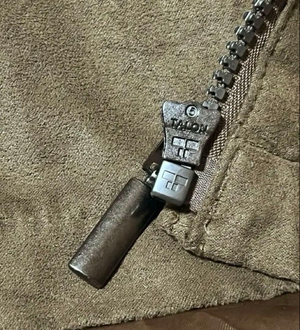【希少品】 ST.JOHN'S BAY フェイクスエードジャケット タロンジップ