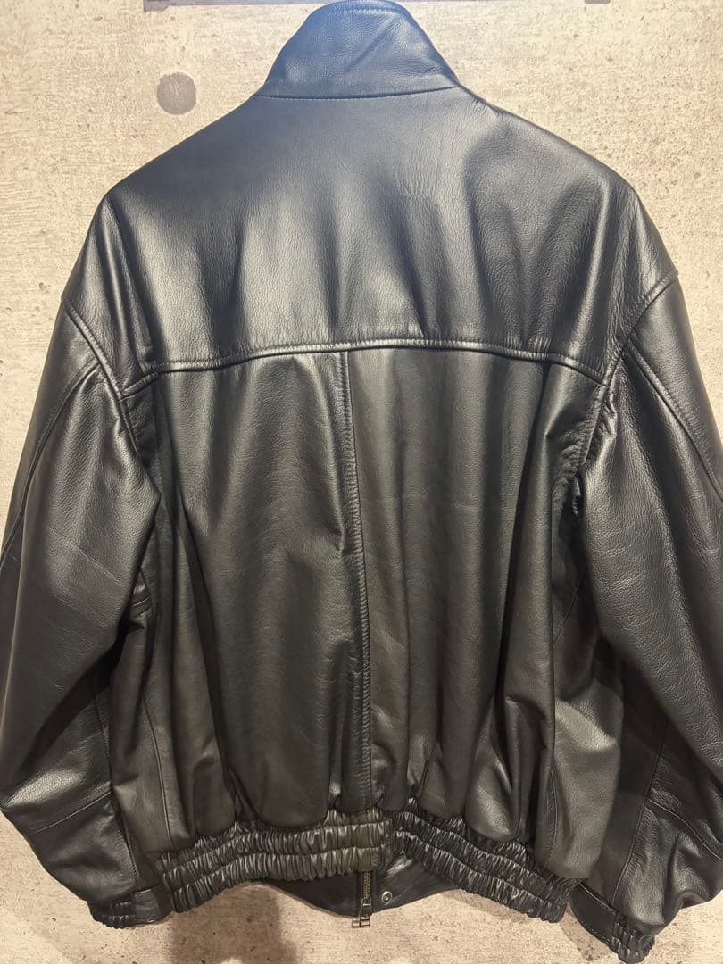 CCU レザー MORGAN BOMBER JAKET コモリ アプレッセ