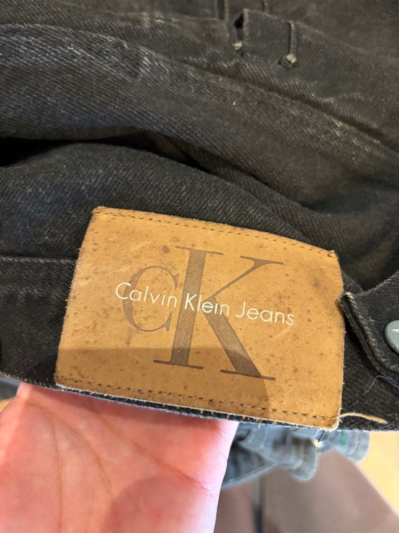   Jeans ブラックデニムジャケット M